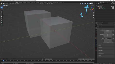 how to make blender transparent